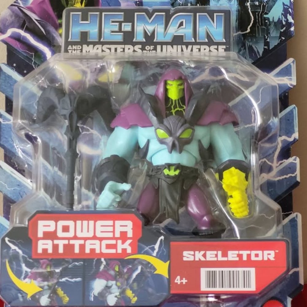 2021 MASTERS OF THE UNIVERSE, SKELETOR ACTION FIGURE, MINT IN THE PACKAGE!!!